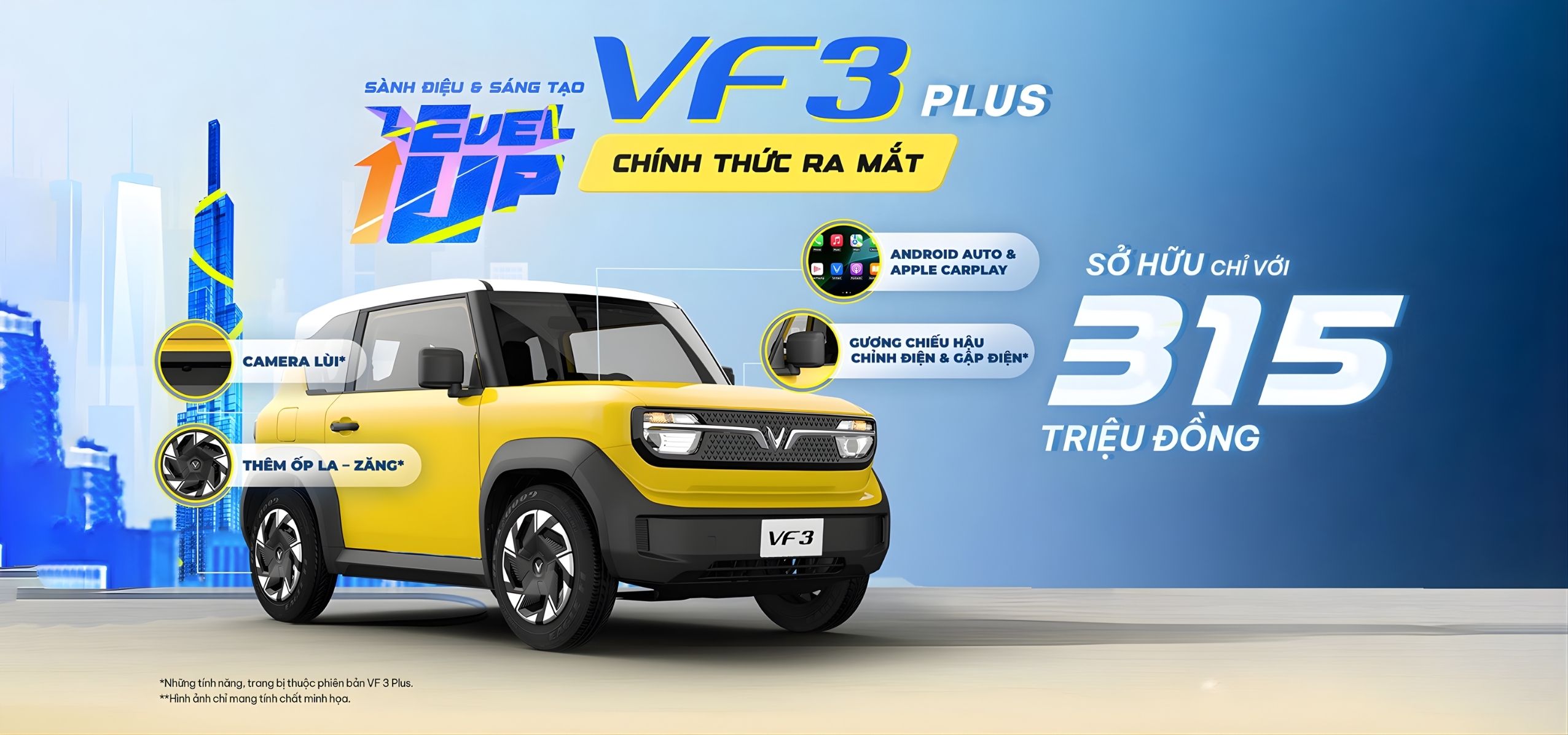 VinFast VF 3 - Xe nhỏ, giá trị lớn.